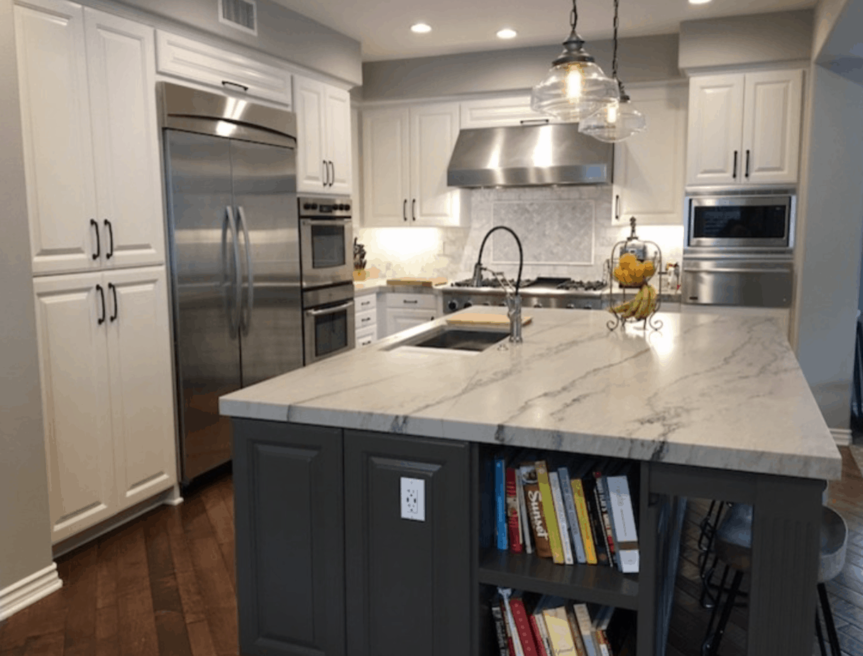 BEG marble kitchen counter