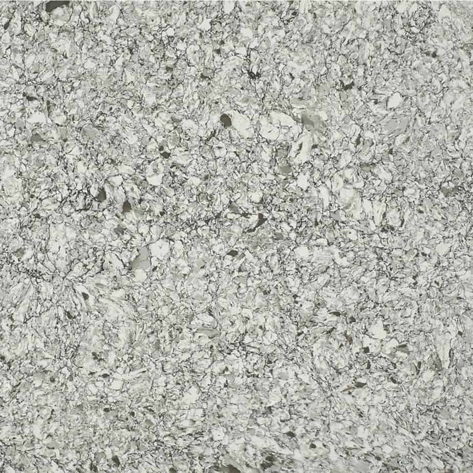 Grey Smoke quartzite slab displayed indoors