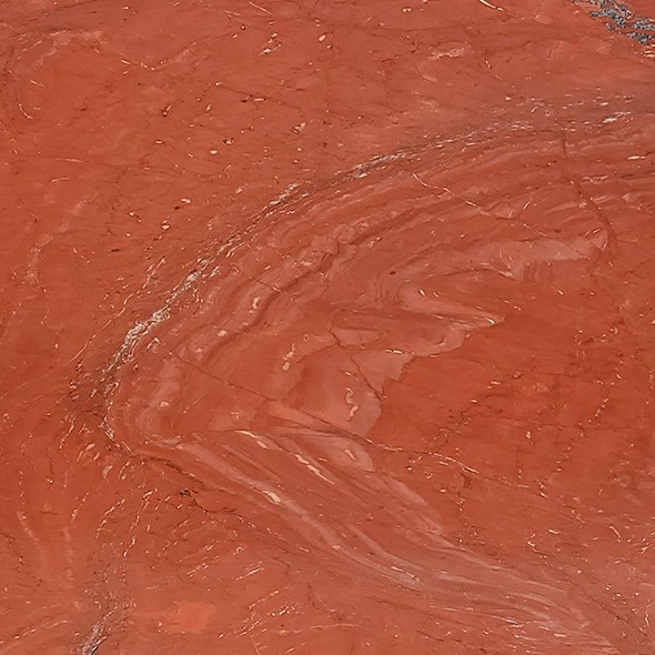 Red Xanga Red quartzite slab displayed
