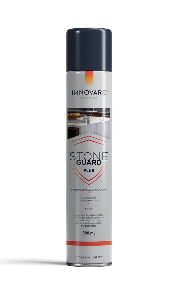 Stone Guard Plus bottle displayed on counter