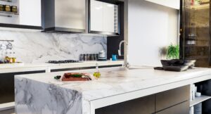 6 White Quartz Countertop