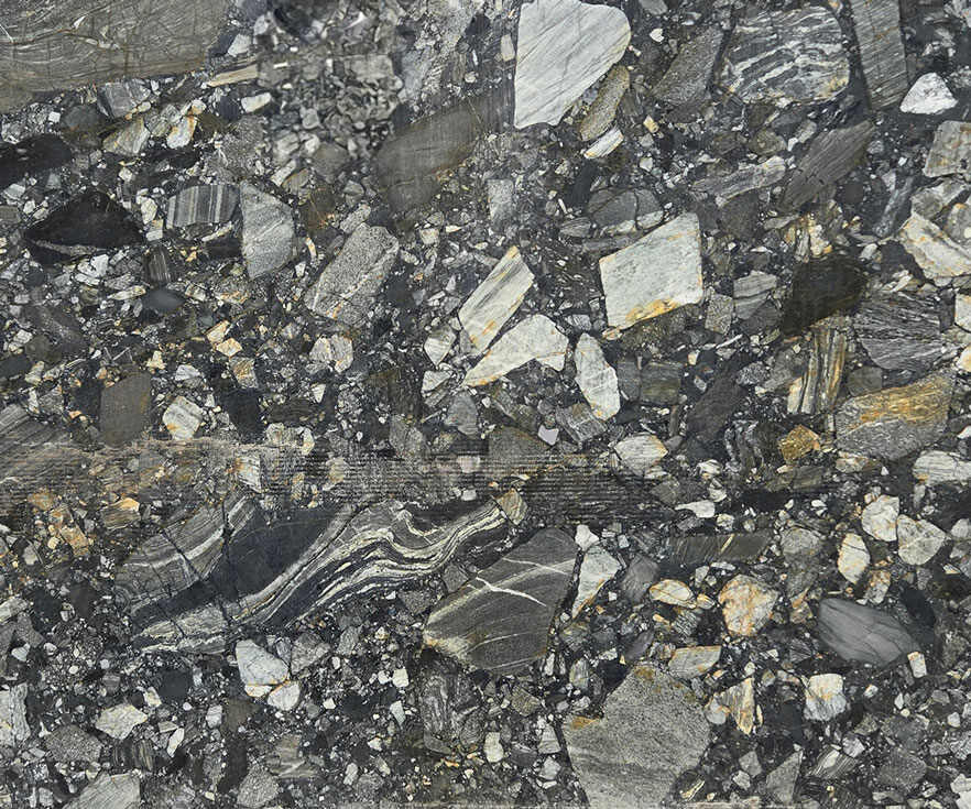 Black Rockus Granite Slab
