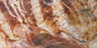 Explosion Rouge Quartzite Slab