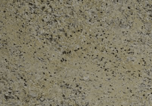 Yellow New Venetian granite slab displayed